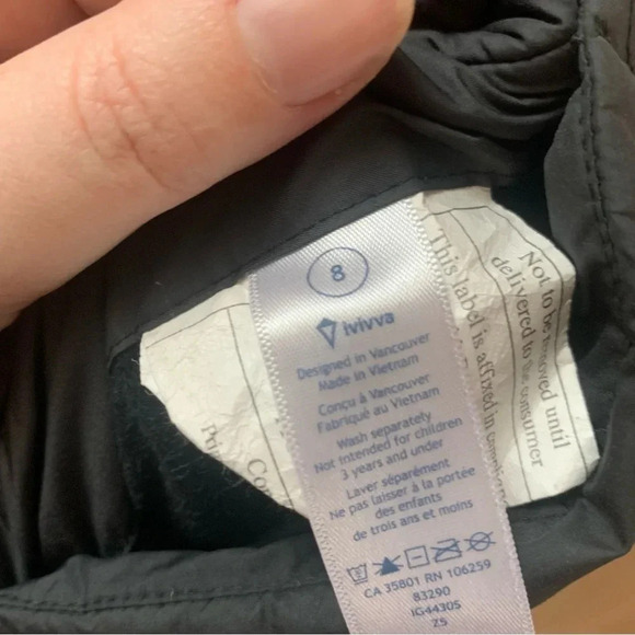 Ivivva  Kids Lululemon Reversible Vest Quilted and Sherpa 8 - Picture 5 of 12